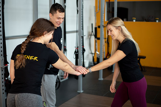 thrive, vadba v mali skupini